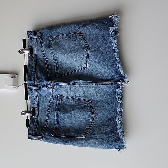 J Brand Bonny Mini Distressed Denim Skirt - Picture 5 of 10